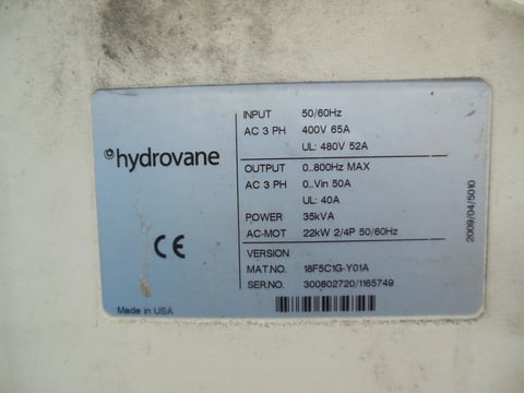30 HP Compair #822-PSA-S08 2034V360, Rotary Vane Air Compressor, 232 psi, 2000 RPM, 400-480 V, 23572 - Image 6