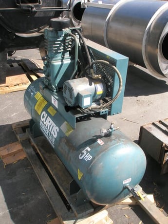 200 psi, Curtis Master Line #P96A, Air Compressor, 450 F, 5 HP, 1750 RPM, 208-230/460 V - Image 4