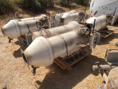 10 sq.ft., Pneumatic Inline Dust Collector, (3) 4" dia. x 36" H bags, 9" dia. outlet, 3" dia. inlet, 1/2 HP - Image 5