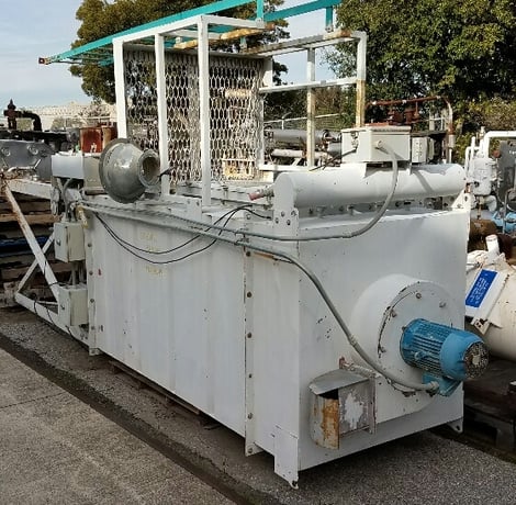 200 sq.ft., Baghouse Dust Collector, 44" L x 44" W x 96" straight side chamber, (25) 5" dia. x 6' L bags, 5 HP - Image 2