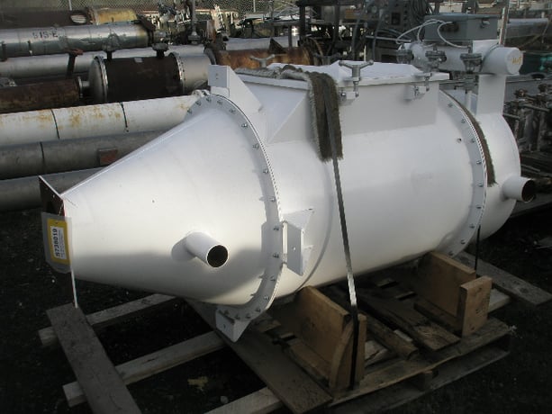 28 sq.ft., HAF Equipment Inc. #36C1853, Baghouse Dust Collector, 30" dia. x 40" straight side unit, (8) - Image 1