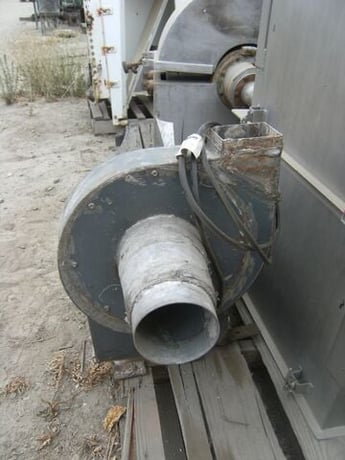 50 sq.ft., Stainless Steel Dust Collector, baghouse, 32" dia. x 44" housing, (14) 4-1/2" dia. x 36" L bags - Image 6