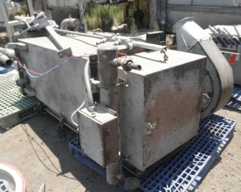 50 sq.ft., Baghouse Dust Collector, 24" L x 24" W x 5' H housing, (9) 4" dia. x 60" L bags, 3 HP - Image 3