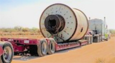 10.6' x 14' Marcy, Ball Mill, 1000 kW transformer, 196" teeth & 21" face helical gear, 800 HP, 1170 RPM, 4160 - Image 4