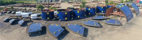 22' x 36.5' FL Smidth, Ball Mill, (2) 6662 HP motors, qty. 2 - Image 3