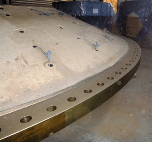 22' x 38' Metso, Ball Mill, 13410 HP motor, 6075 HP rotor, overflow ball mill, rubber liners - Image 7