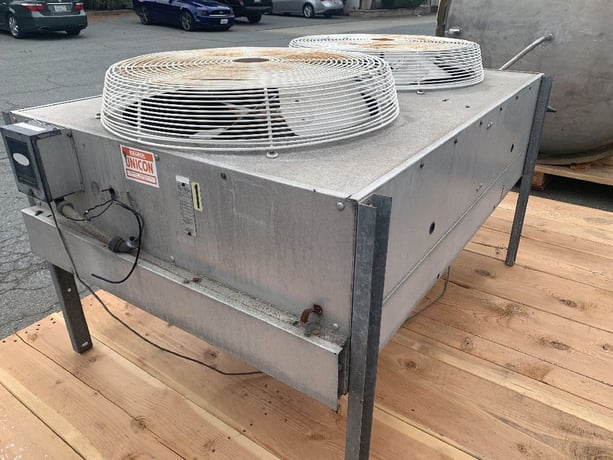 Kramer #DD100, Double Fan Fluid Cooler, (2) 24" diameter Fans, 1/3 HP - Image 2