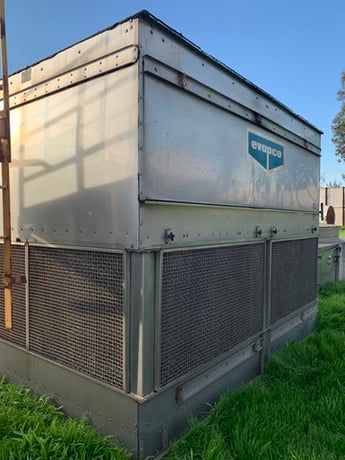 674 Ton, Evapco #AT-29824, Dual Cell Cooling Tower, Stainless Steel (2) 9' width x 12' L x 13' tall Cell - Image 5