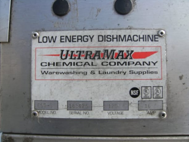 Ultramax #EST-8, Tray Washer, 20" width x 44" L x 17" deep washing area, 1 HP pump, 120 V, 16 Amps - Image 7