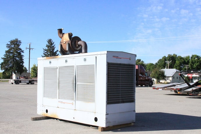 Spectrum Detroit #350SE Series 60, diesel generator, 120/240 Volts, 15884 hours, 1999 - Image 1