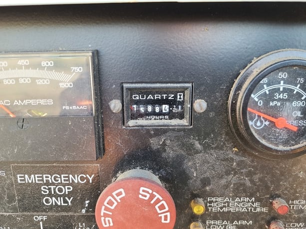 Spectrum Detroit #350SE Series 60, diesel generator, 120/240 Volts, 15884 hours, 1999 - Image 5