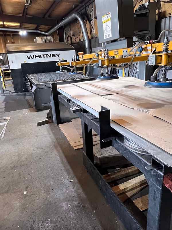 Eagle, Whitney #130-F6, Fiber Laser Cutting System, 6000 watt, 5' x 10', Eagle CNC Control, 2014 - Image 1