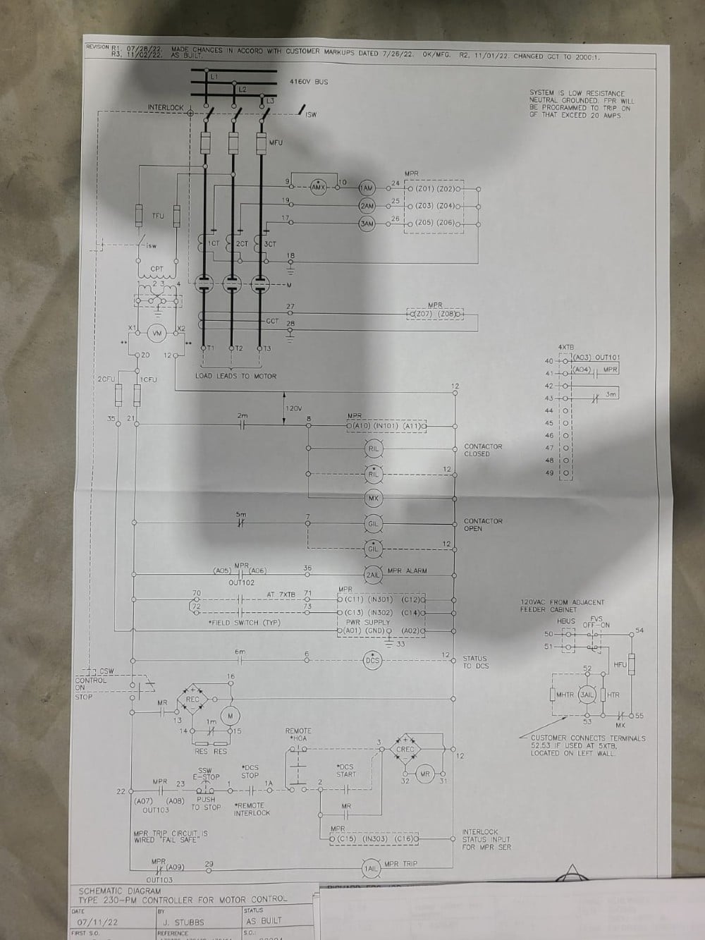 350 HP Elliott, 230-PM, explosion proof across the line starters, 4100 Volts - Image 9