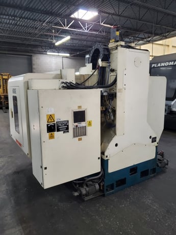 Hardinge #VMC-1000II, CNC vertical machining center,Fanuc 0iMB, 40" X, 20" Y, 20" Z, 8000 RPM, 20 automatic - Image 7