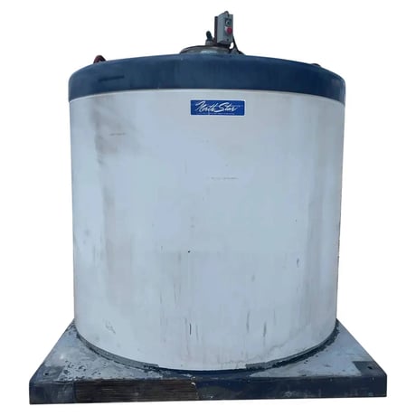 45 Ton, North Star Ice #M60-77, Carbon Steel flake ice maker, Halocarbon (Freon) refrigeration, 1 HP motor - Image 1