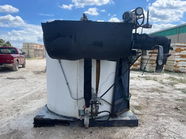 45 Ton, North Star Ice #M60-77, Carbon Steel flake ice maker, Halocarbon (Freon) refrigeration, 1 HP motor - Image 7