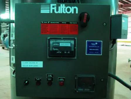 50 HP Fulton Thermal Corp #ICS50, Nautral gas fired steam boiler, 1725 pph, 15 psi, 1992000 BTUH, 2007 - Image 9