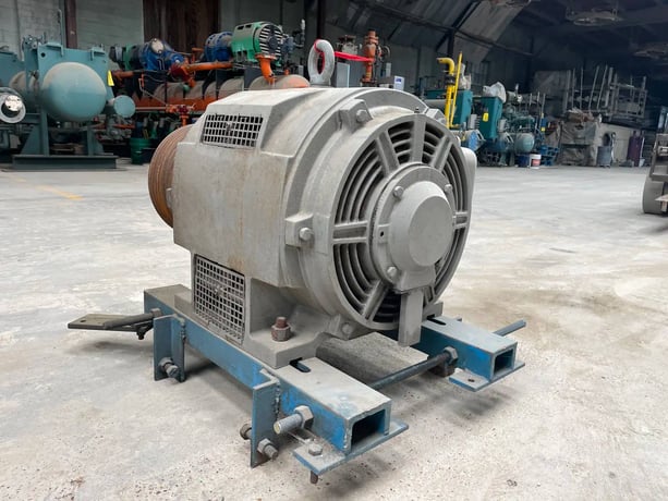 100 HP 1780 RPM Teco Westinghouse, Frame 404T, induction motor, 230/115 amps, 230/460 Volts - Image 8