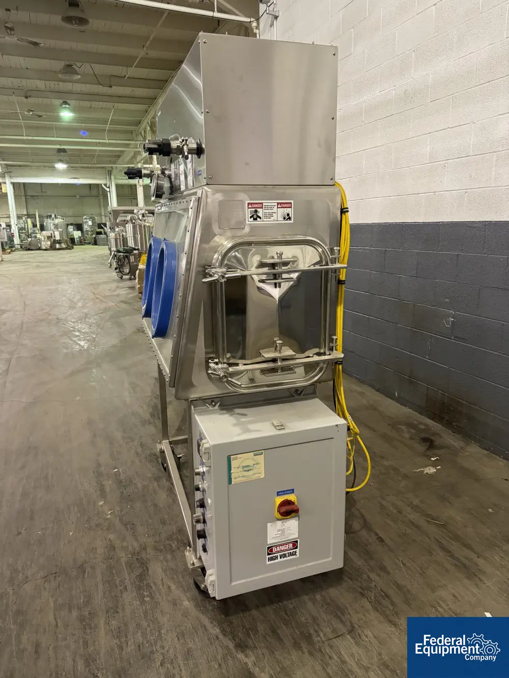 CPS Barrier Isolator, on casters, 316L stainless steel, S/N 33054-1, 2005 - Image 3