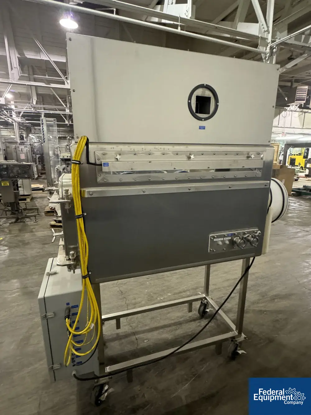 CPS Barrier Isolator, on casters, 316L stainless steel, S/N 33054-1, 2005 - Image 4