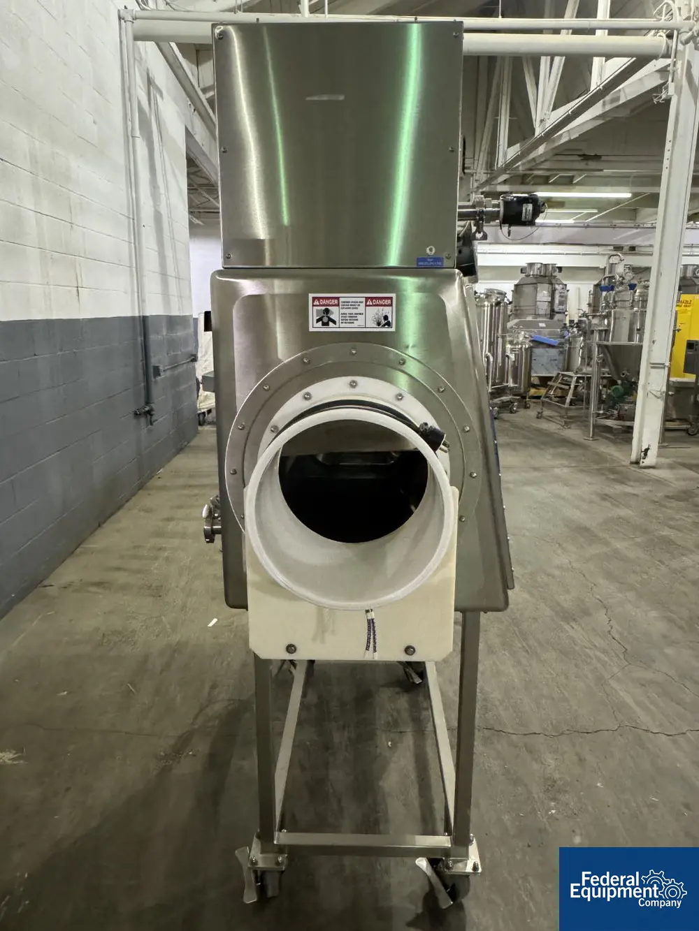 CPS Barrier Isolator, on casters, 316L stainless steel, S/N 33054-1, 2005 - Image 5