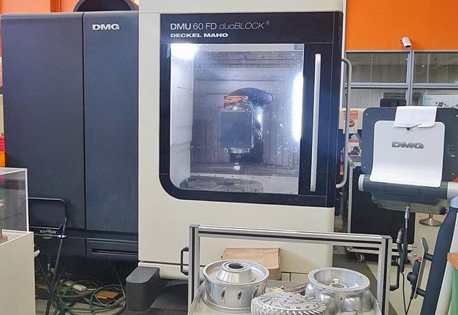 DMG, Mori Deckel Maho #DMU-60FD-duoBlock, CNC vertical machining center, 2010 - Image 1