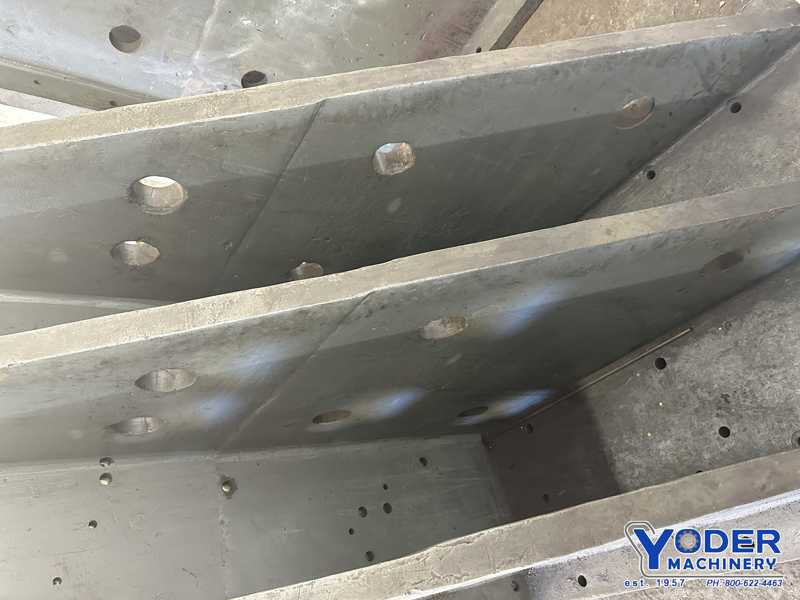 47" x 60" x 95" Angle plates, 1 pair, #77128 - Image 7