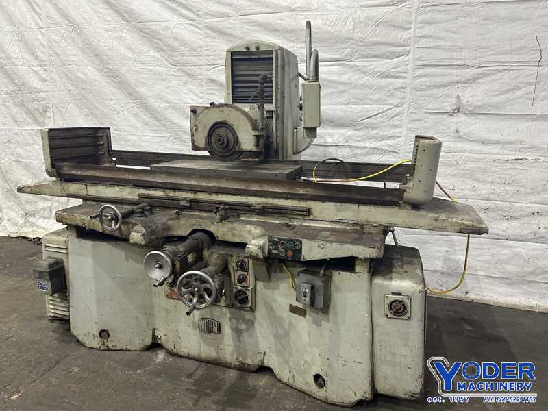 16-1/2" x 36-1/2" Blohm #HFS-510, horizontal surface grinder, power magnetic chuck, #77105 - Image 3