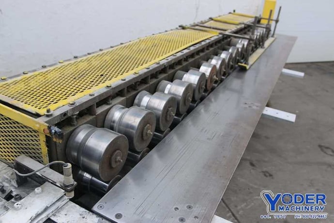 18 Stand, Engel #4618, 2 sided rollformer, 1-1/2" shaft diameter, 6" center distance of spindles, #68997 - Image 2