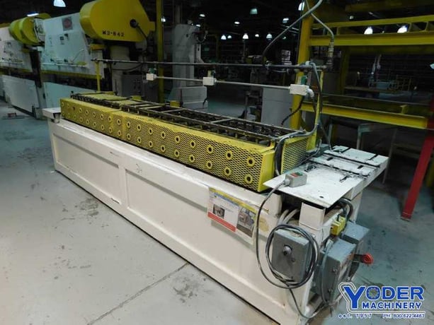 18 Stand, Engel #4618, 2 sided rollformer, 1-1/2" shaft diameter, 6" center distance of spindles, #68997 - Image 8