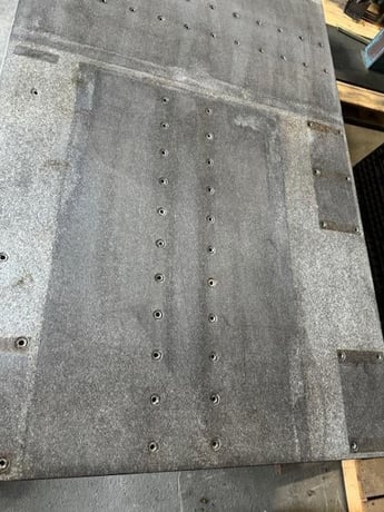 48" x 79" x 18" Granite Surface Plate, drilled & tapped - Image 7