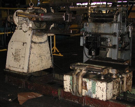 10000 lb. Littell #90-30, 30" width, hyd.expansion, coil car, 1964, item #13886 - Image 1