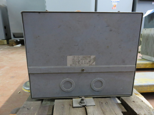 15 KVA 208 Primary, 208 Secondary, Westinghouse transformer, 3R, 1 yr warranty - Image 8