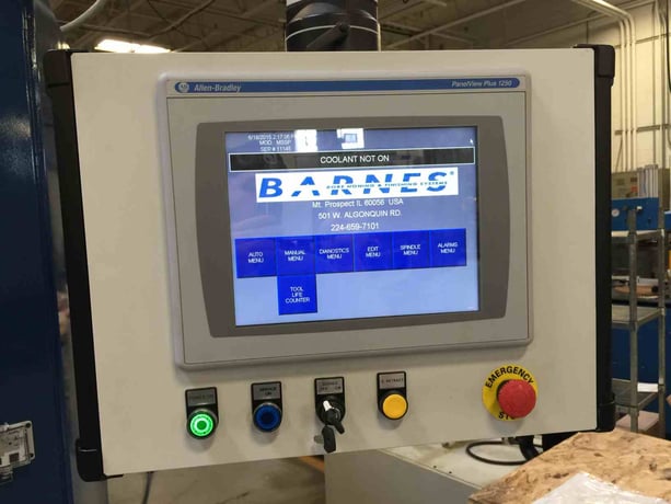 Barnes #MSSP-1000-R8, multiple spindle single pass vertical honing machine, never used, 2014 - Image 4
