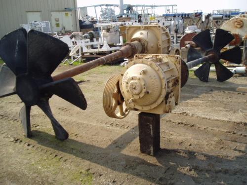 Denver #8, Agitator w/Gear Reducer & pulley, 9-1/2' L x 3-1/2" diameter Shaft, 6-blade impeller w/48" - Image 2