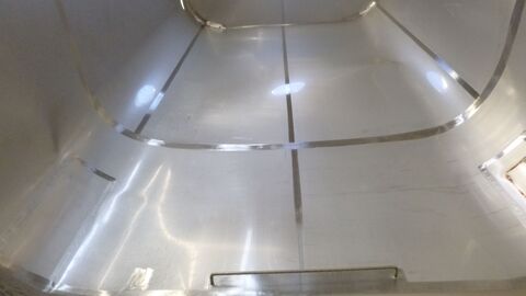 950 cu.ft., Bin, Stainless Steel, 8' x 8' x 14' straight side, 45 deg. Cone, 4' discharge, 30" side manway - Image 6