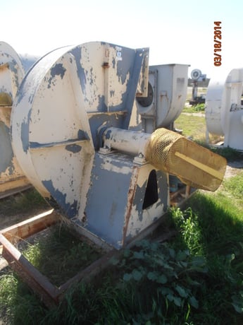 Centrifugal Blower, 18" diameter Inlet, 12" x 16" outlet, 3800 RPM fan, 100 HP, 1775 RPM, 230/460 V - Image 3