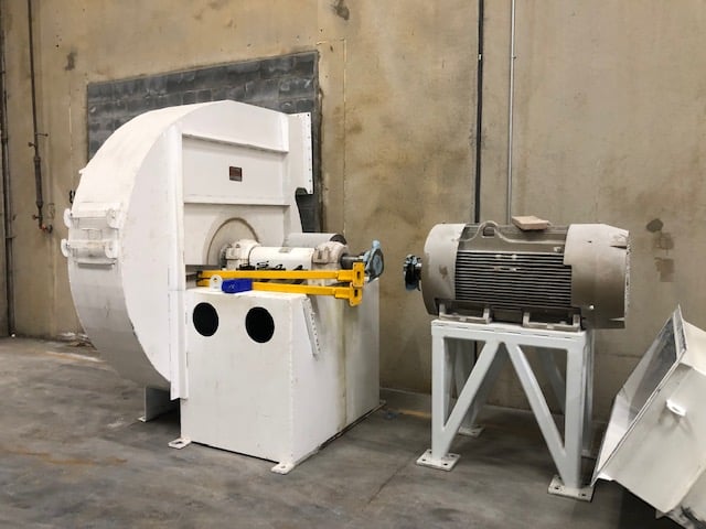 Alstom, Industrial Fan, 200 HP, 300 hours run-time - Image 1