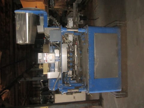 Capper Screw Machine, 8-Spindle, Gripper belts, 1.532" diameter x 1.062" H capacity - Image 5