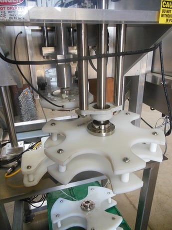 Inline Filling Systems, Single Head Capper, 20 CPM, 92 mm Capacity, 80 psig air, 110 VAC - Image 2