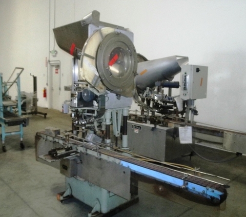 Resina #S-30, Screw Capper, Stainless Steel hopper & feeder, 460 V - Image 1