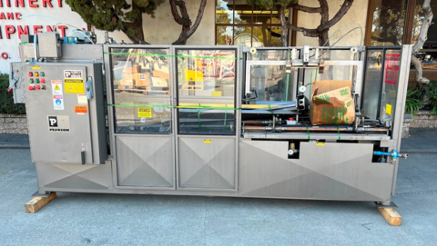 Pearson, Case Erector, 11' L case conveyor, 3 Ph., .75 HP, 60 Hz, 240/460 V requirement - Image 1