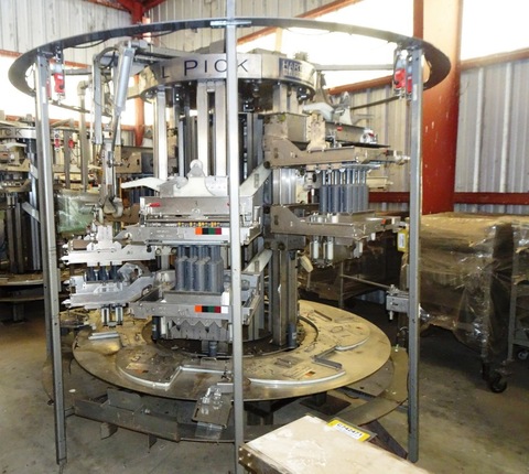 Hartness #GlobalPick-3500, Continuous Rotary Case Picker, 6-Station w/24 picking fingers each station, 70 - Image 1