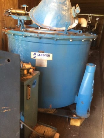 30" x 18" Sanborn #MCAI-1189, Perforate Basket Centrifuge, 150 F, 0.3 psig, 95 lbs./sq.ft, 40 HP, 1760 RPM - Image 4