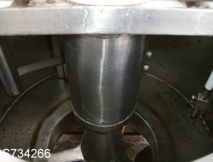 32" x 20" Ametek #32x20, Basket Centrifuge, Stainless Steel, 96 lbs./cu.ft., 3.16 cu.ft. w/ 3" cake, 1325 RPM - Image 4