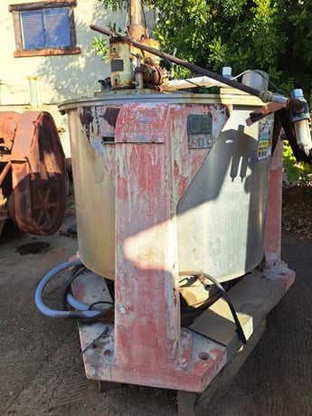 48" x 30" Western States #lSSC, Perforate Basket Centrifuge, Stainless Steel, 50 HP, 1080 RPM - Image 2