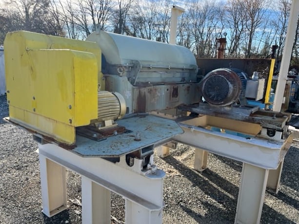 14" x 48" Sharples #P3400, Dewatering Decanter Centrifuge, 4000 RPM bowl, 10/5 HP, 208/230/460 V - Image 3