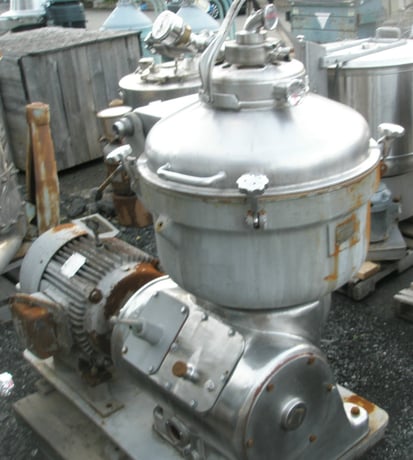 Alfa-Laval #SRG 214HH-60, Separator Centrifuge, 3-way separator, 1.5 mm disc spacing, 20 HP, 230/460 V - Image 1