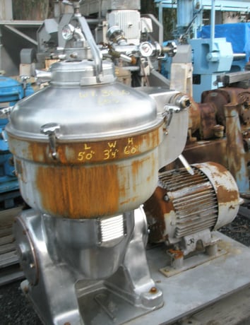 Alfa-Laval #SRG 214HH-60, Separator Centrifuge, 3-way separator, 1.5 mm disc spacing, 20 HP, 230/460 V - Image 5