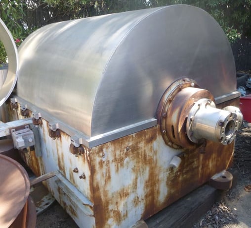 36" x 23" Podbielniak #9715, Centrifuge, Stainless Steel, 2000 RPM, 250 psi @ 250 F, 15 HP, 150 GPM - Image 2
